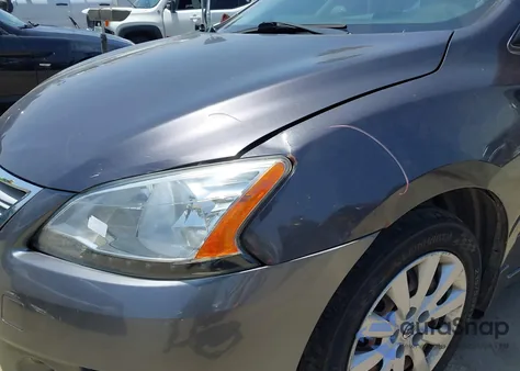 2014 Nissan Sentra S z USA, uszkodzony, nr VIN 3N1AB7AP2EL612491